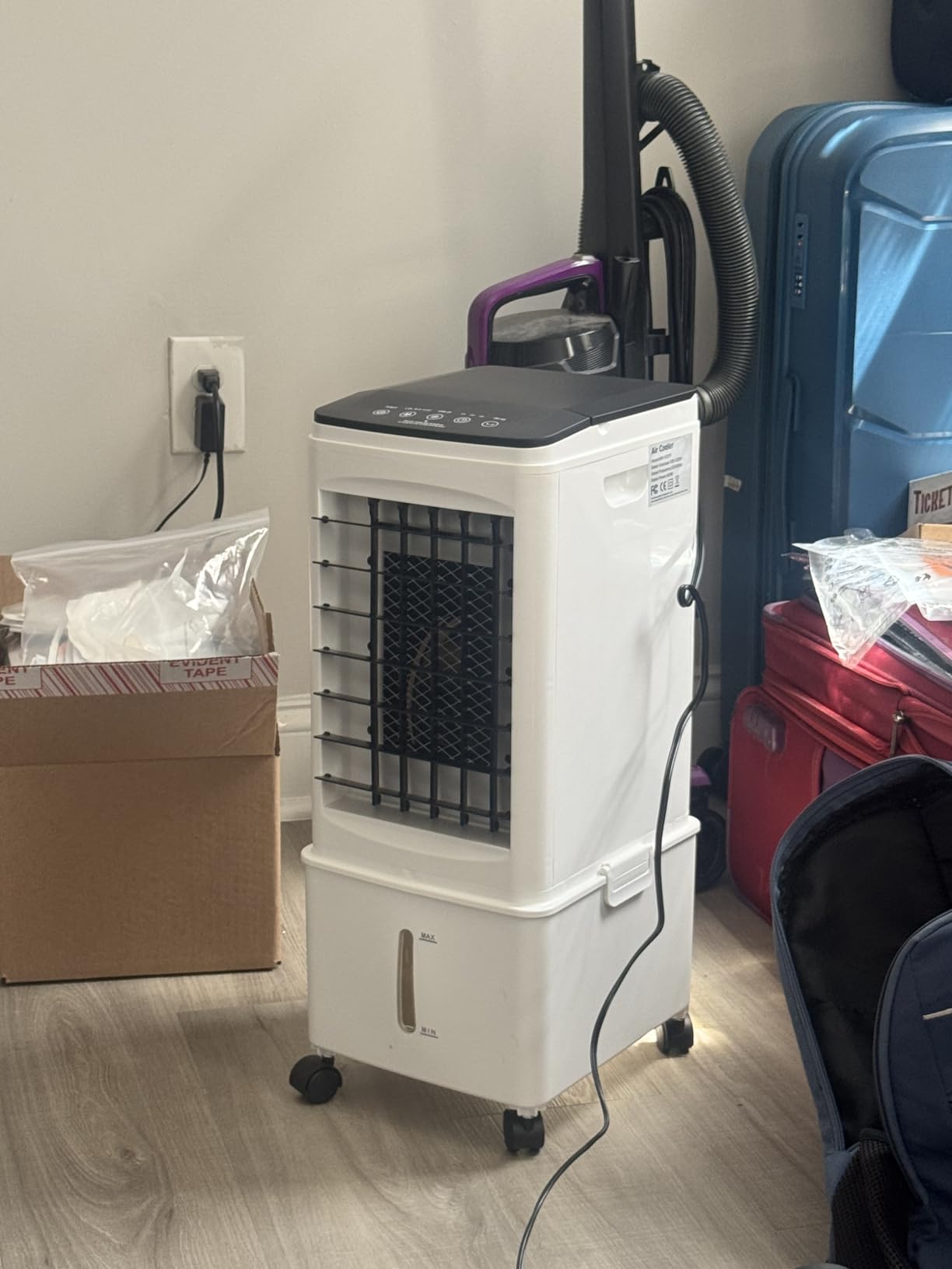Portable Air Conditioners, 2.5 Gal Fast Cooling Evaporative Air Cooler, 4-IN-1 Swamp Cooler, Windowless AC customer photo 1