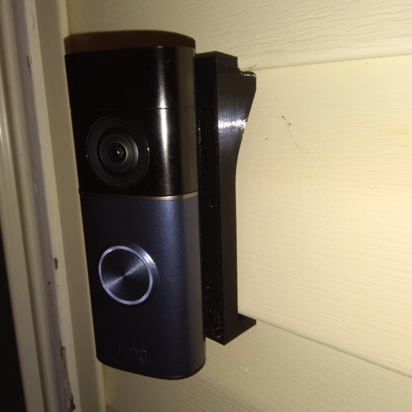 Ring Wired Doorbell Plus (newest model), Retinal 2K with wide-angle video, 4x Enhanced Zoom, Low-Light Sight, Nickel Silver customer photo 1