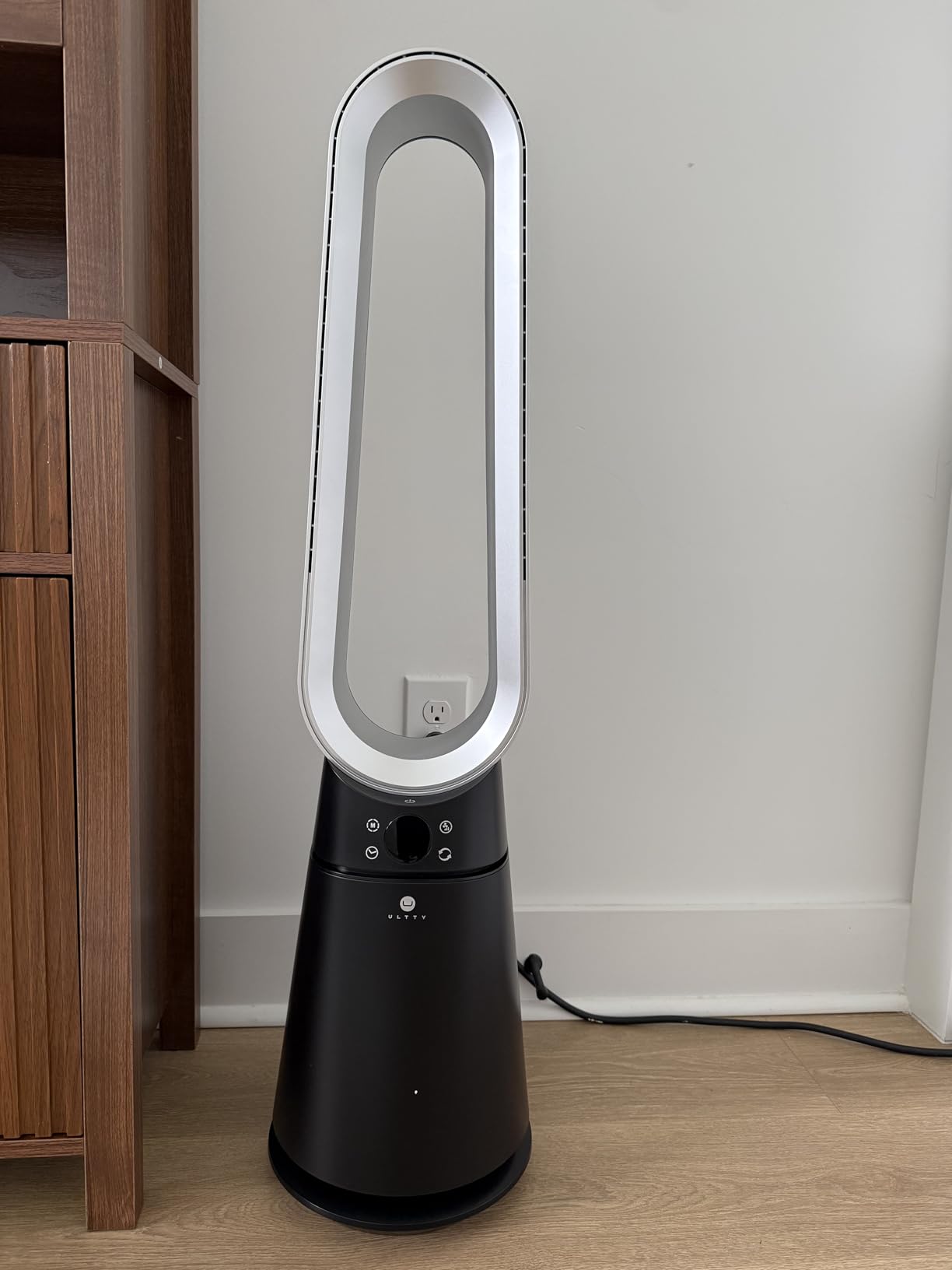 ULTTY Bladeless Fan for Bedroom, 20 Speeds & 3 Modes, Standing Fan with Remote, 8H Timer, 38