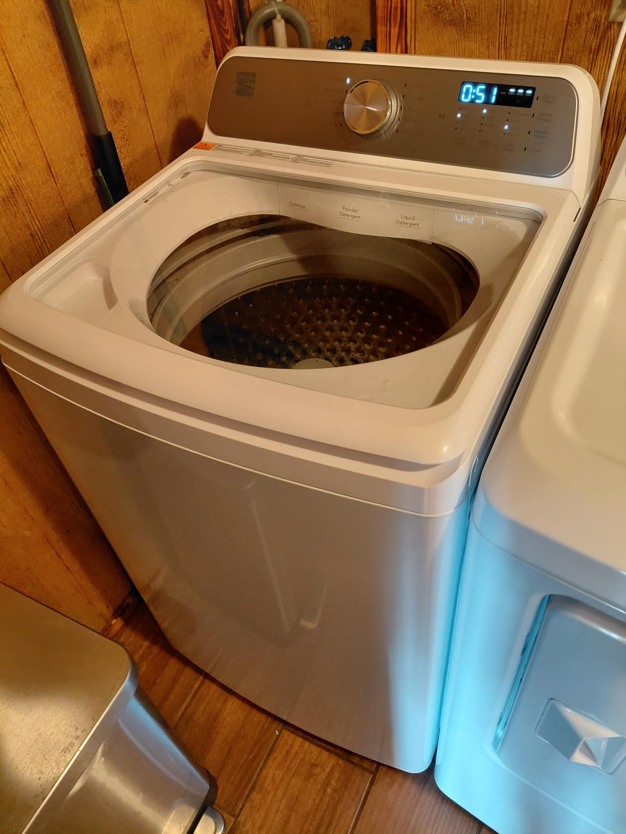 Kenmore 4.1 cu. ft. Top Load Washer with Triple Action Agitator - White | Express Wash and AccelaWash | Touch Controls customer photo 1
