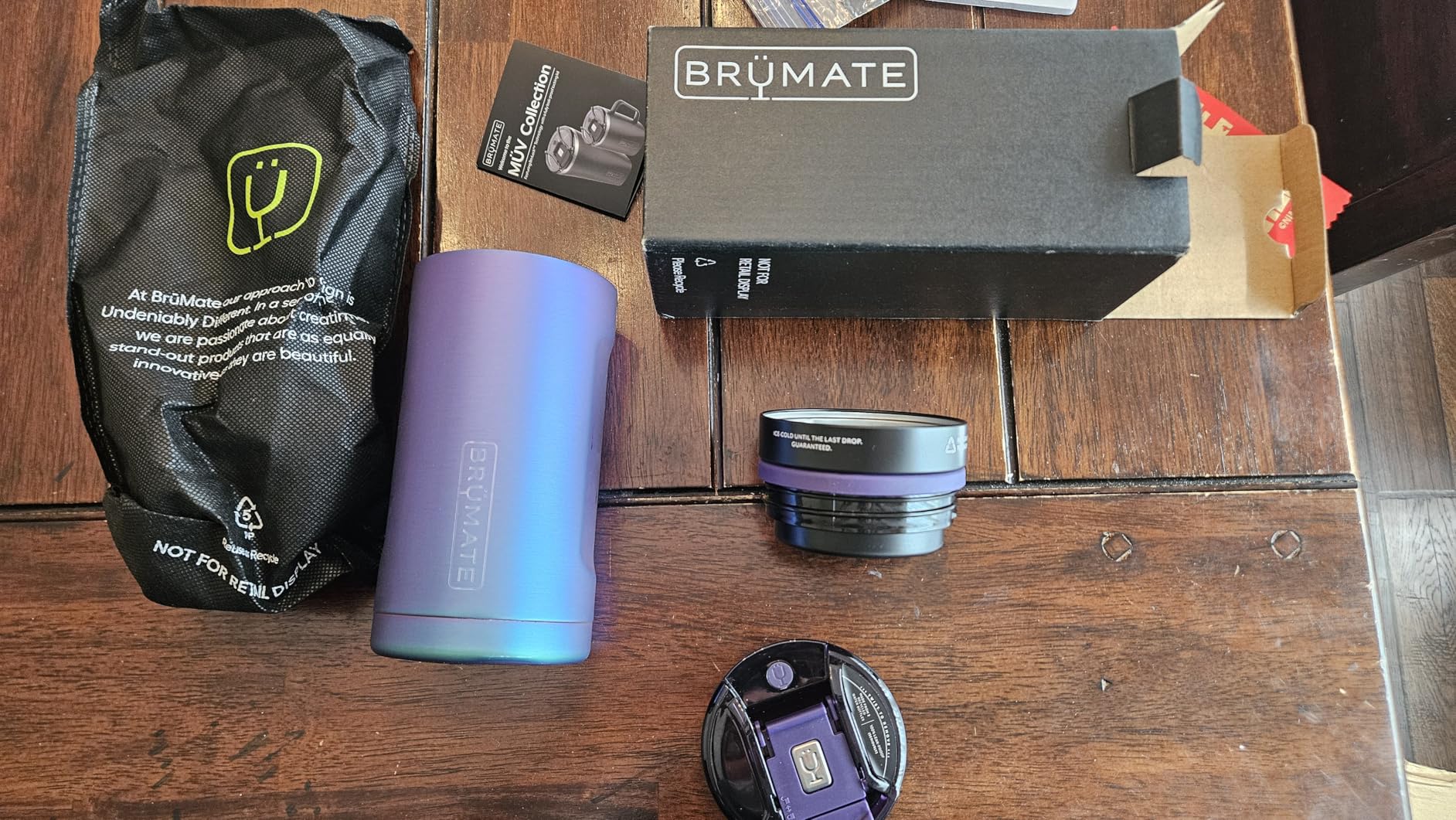 BrüMate Hopsulator Trio 3-in-1 Insulated Can Cooler for 12oz / 16oz Cans + 100% Leak Proof Tumbler with Lid | Insulated for Beer, Soda, and Energy Drinks customer photo 2