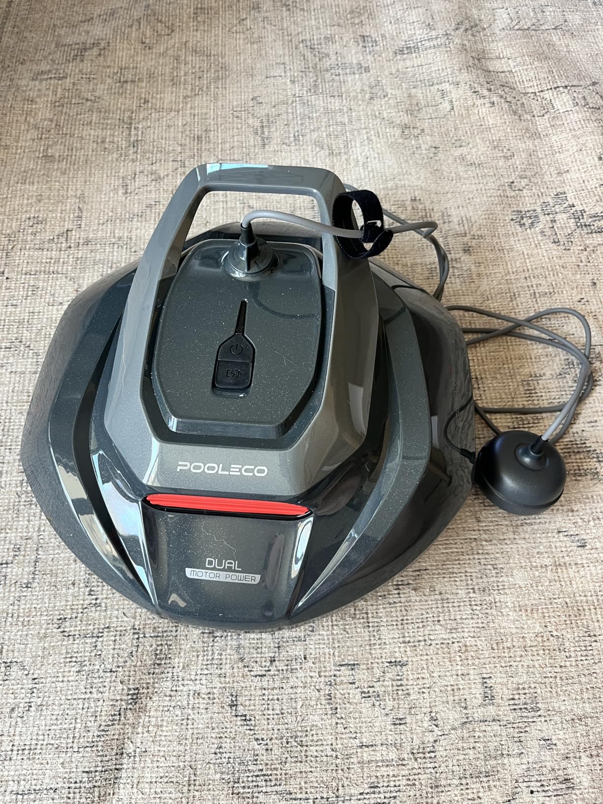 Robotic Pool Cleaner, Pool Vacuum for Above & In-Ground Pool, Dual-Motor Suction, 90Mins Runtime Automatic Self-Parking, 2.5h Fast Charging, Up to 850 Sq.ft, Pooleco S110 customer photo 1