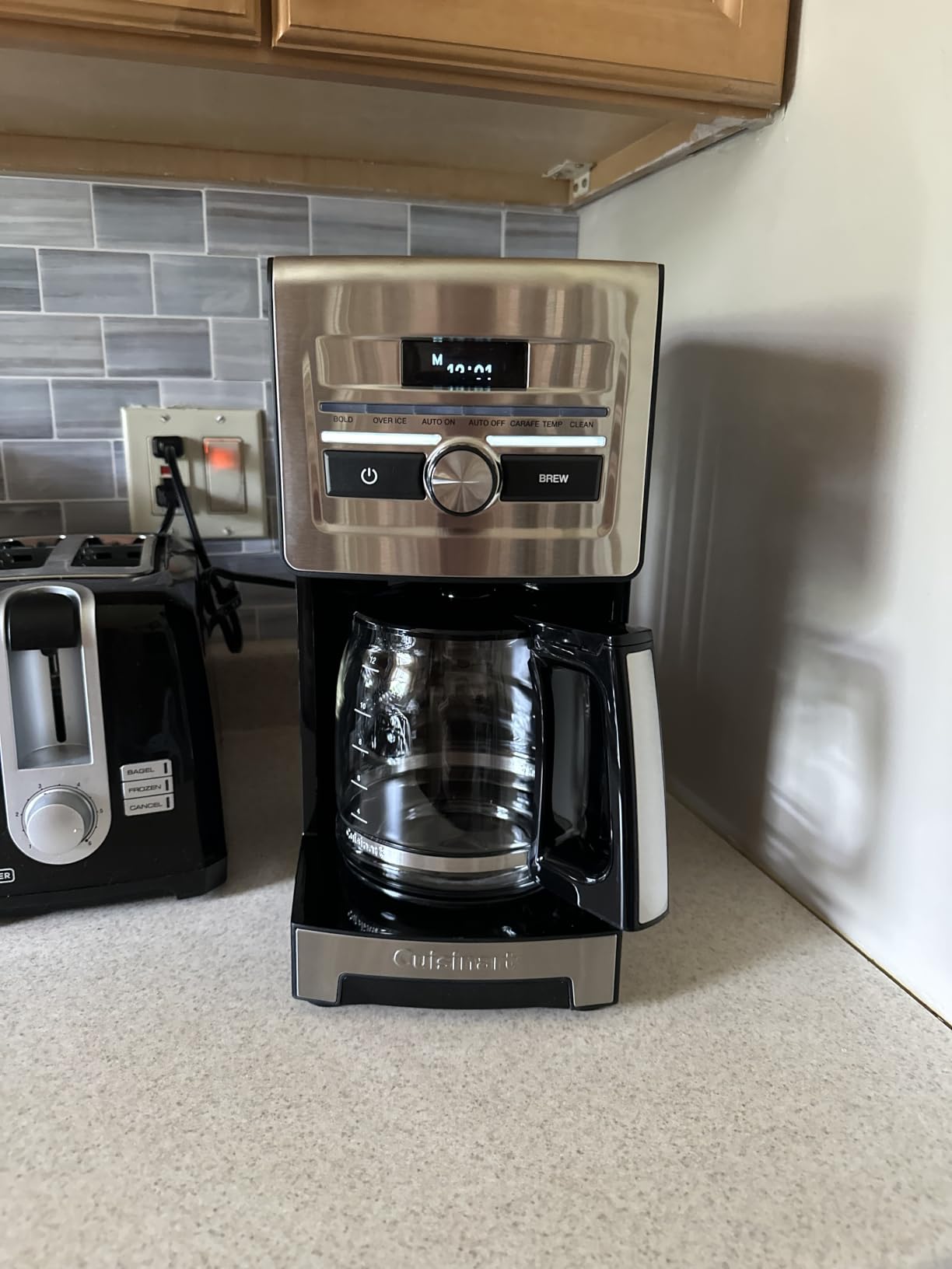 Cuisinart Personal Brew 12-Cup Coffee Maker, Automatic Programmable Coffee Machine, DCC-12, Stainless Steel/Black customer photo 2