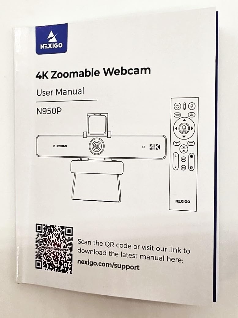 NexiGo N660P Pro 4K Webcam with Distortion-Free Lens, 1080p 60fps Autofocus USB Streaming Camera, Noise-Canceling Mics & Privacy Cover customer photo 2