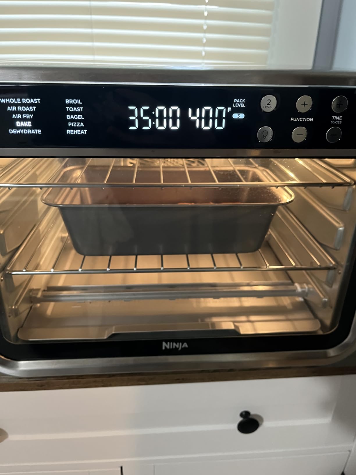 Ninja Double Oven Pro Smart XL Countertop Oven & Air Fryer | 30.2 Qt Capacity | 12-in-1 with Smart Finish & DualZone Tech to Cook 2 Meals at Once | Fits up to 4.5lb Chicken | Stainless Steel | DCT801 customer photo 1