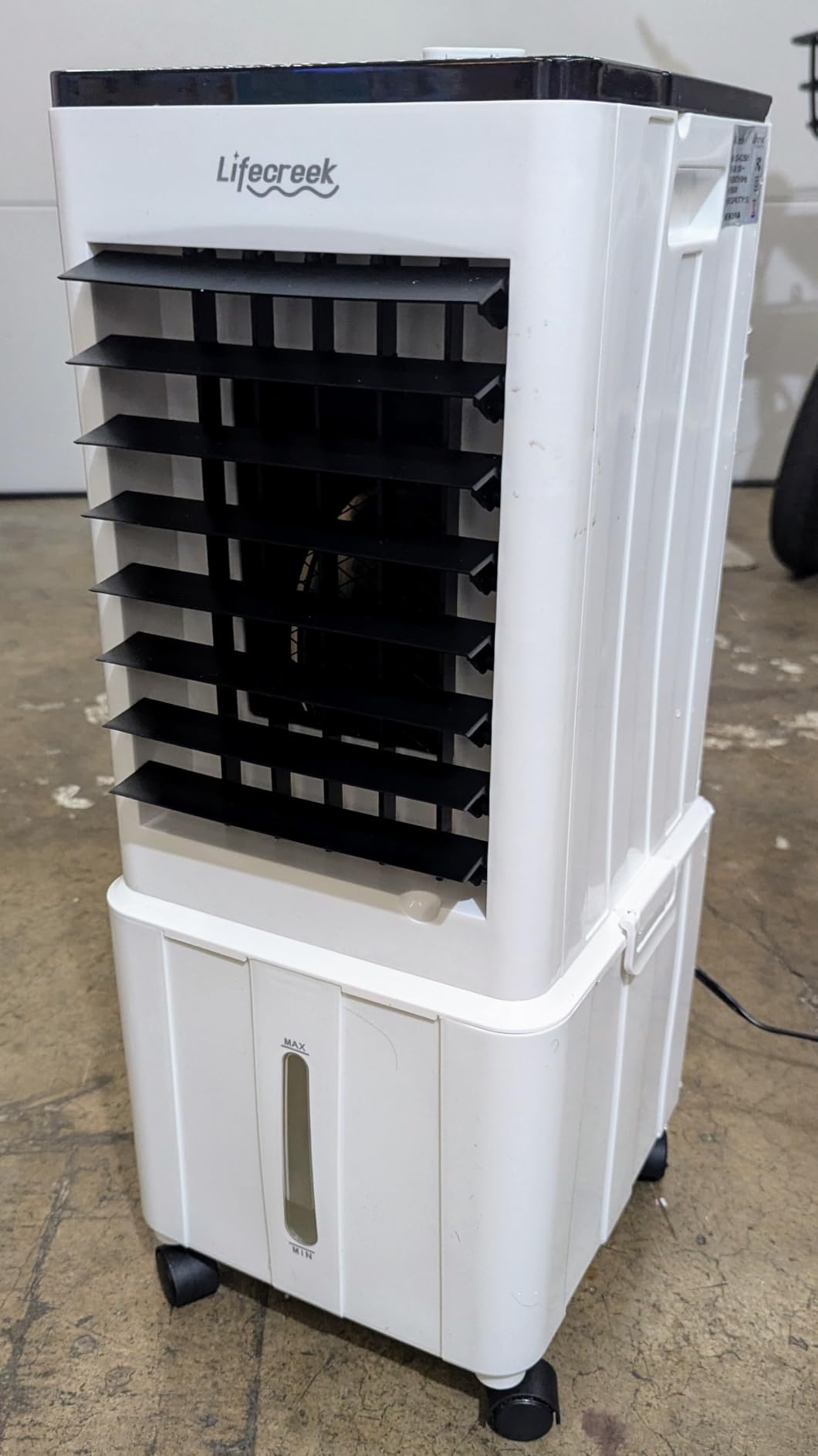 Lifecreek Portable Air Conditioner, 3-in-1 Evaporative Air Cooler with 3.2 Gal Water Tank, Remote, 12H Timer customer photo 1