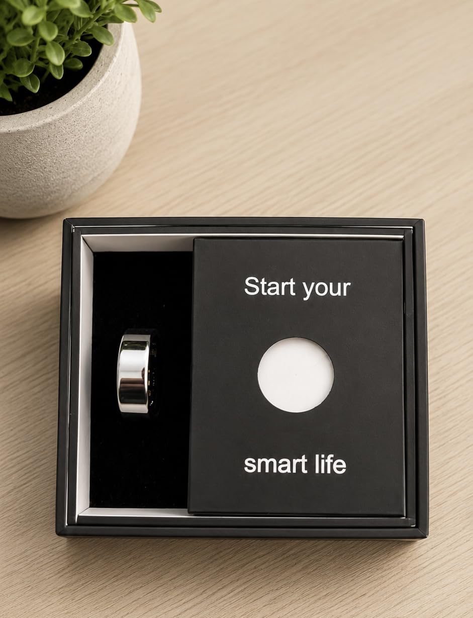 2026 Smart Ring Health Tracker for Men Women, Sleep Stress Exercise Health Monitoring, IP68 Waterproof, Long Battery Life, No Subscription, iOS Android Compatible (Rose Gold, 9) customer photo 1