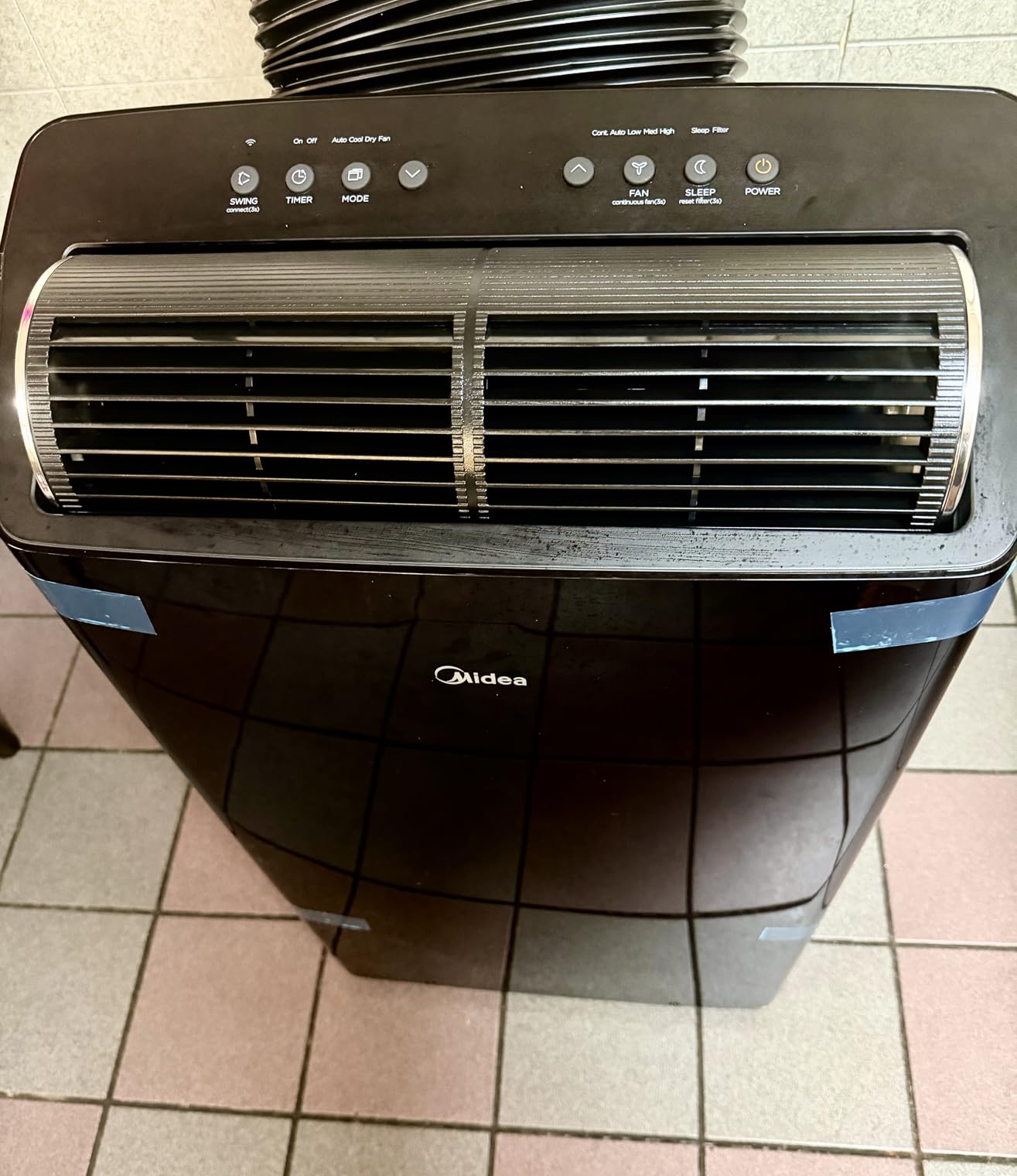 Midea Duo 14,000 BTU Portable Air Conditioner, Inverter Ultra Quiet | 12,000 BTU SACC High Efficiency Inverter Portable AC, Cools up to 550 Sq. Ft. Smart & Remote Control, Alexa/Google Assistant customer photo 2