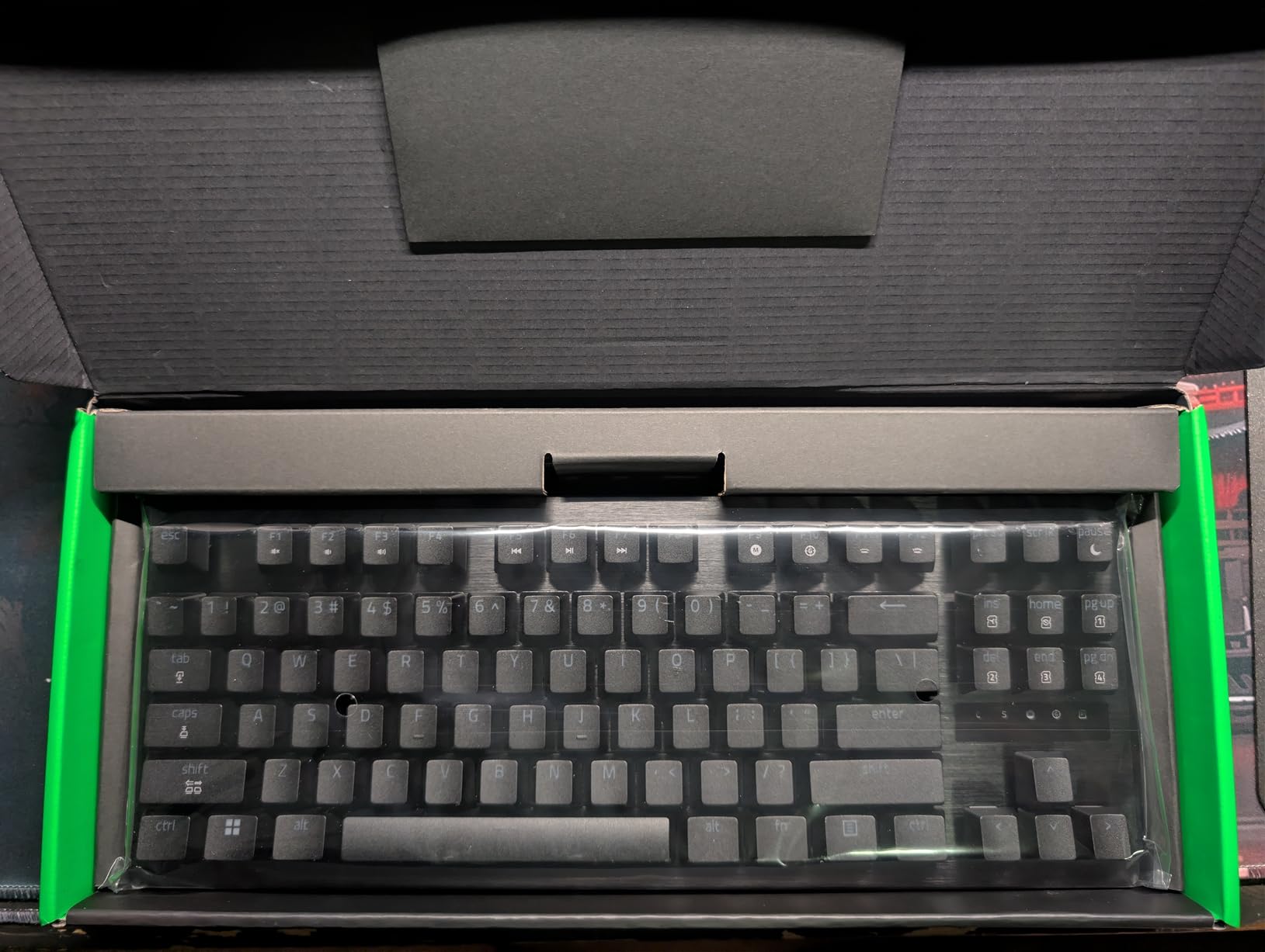 Razer Huntsman V3 TKL 8KHz Esports Gaming Keyboard - Analog Optical Switches Gen 2 with Rapid Trigger, Adjustable Actuation, Snap Tap, PBT Keycaps, True 8000hz Polling Rate, Onboard Memory - Black customer photo 1