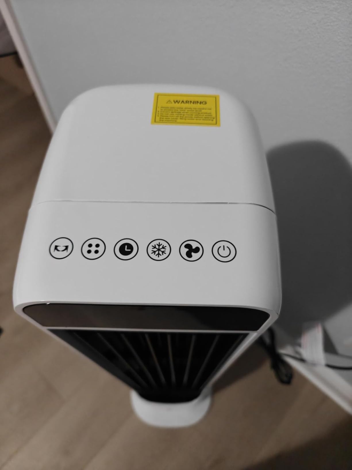 MEPTY 3-IN-1 Evaporative Air Cooler, 120° Oscillation, 12H Timer, 3 Speeds, Windowless Portable customer photo 2
