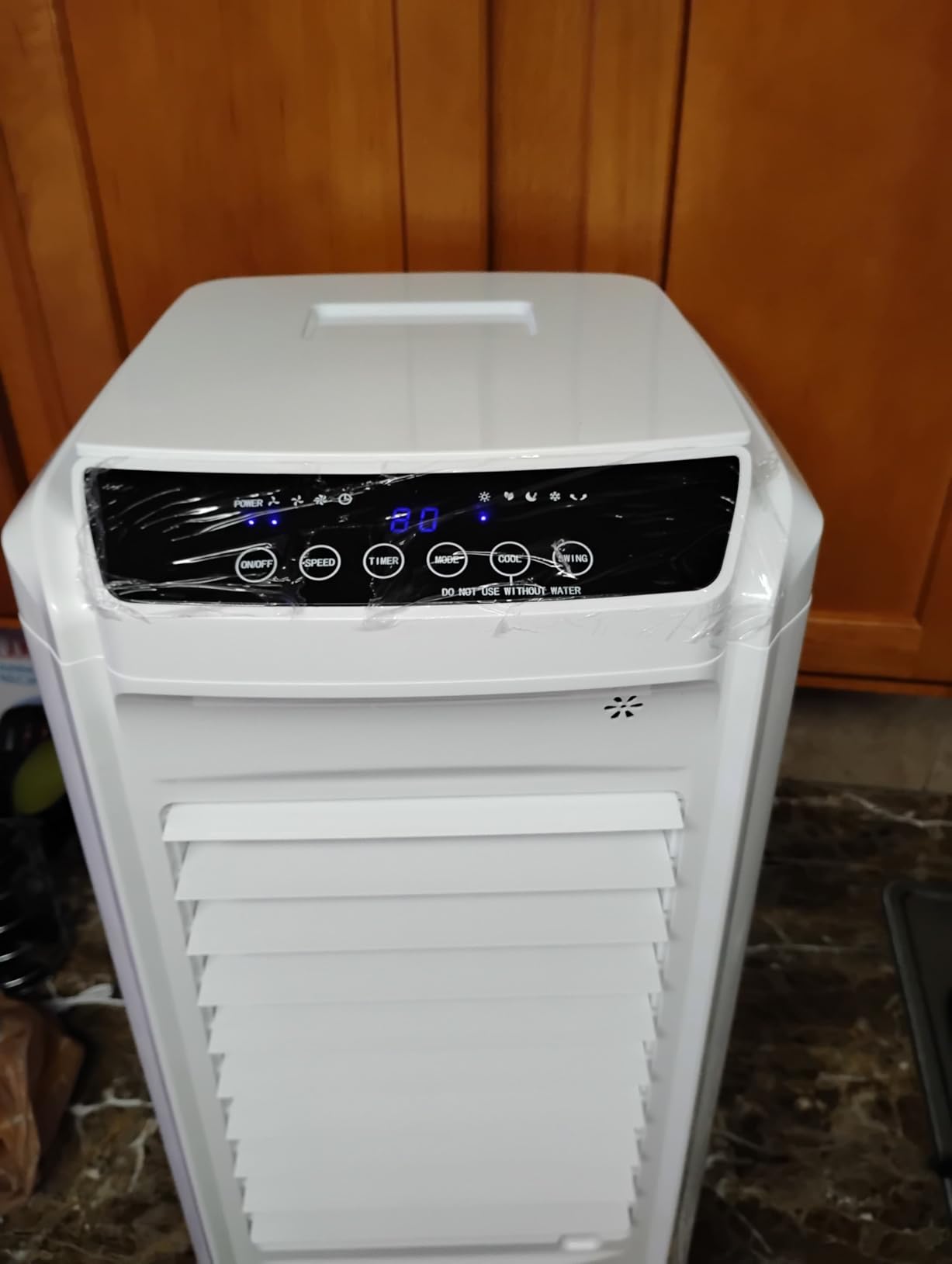 Uthfy Evaporative Air Cooler with 4 Modes, 3 Speed, 4.2 Gal Water Tank, 32