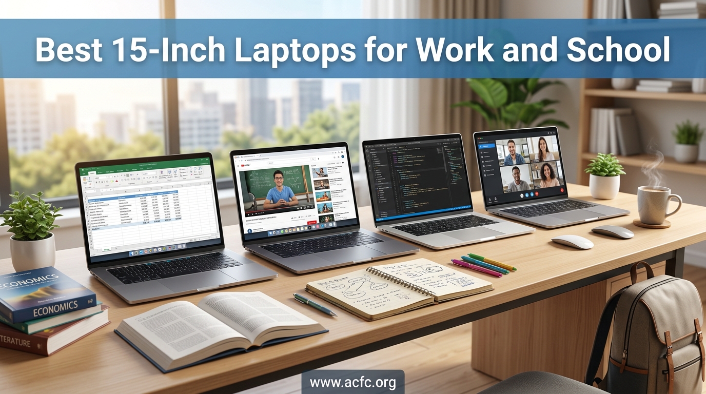 Best 15-Inch Laptops for Work and School
