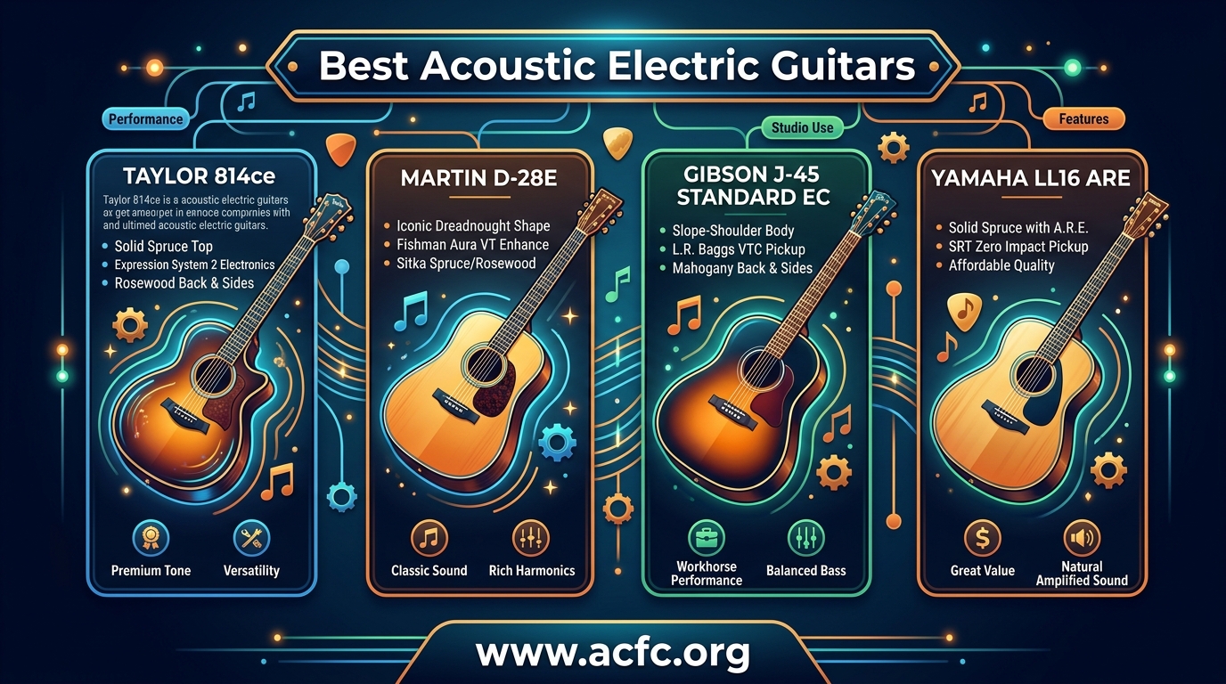 Best Acoustic Electric Guitars