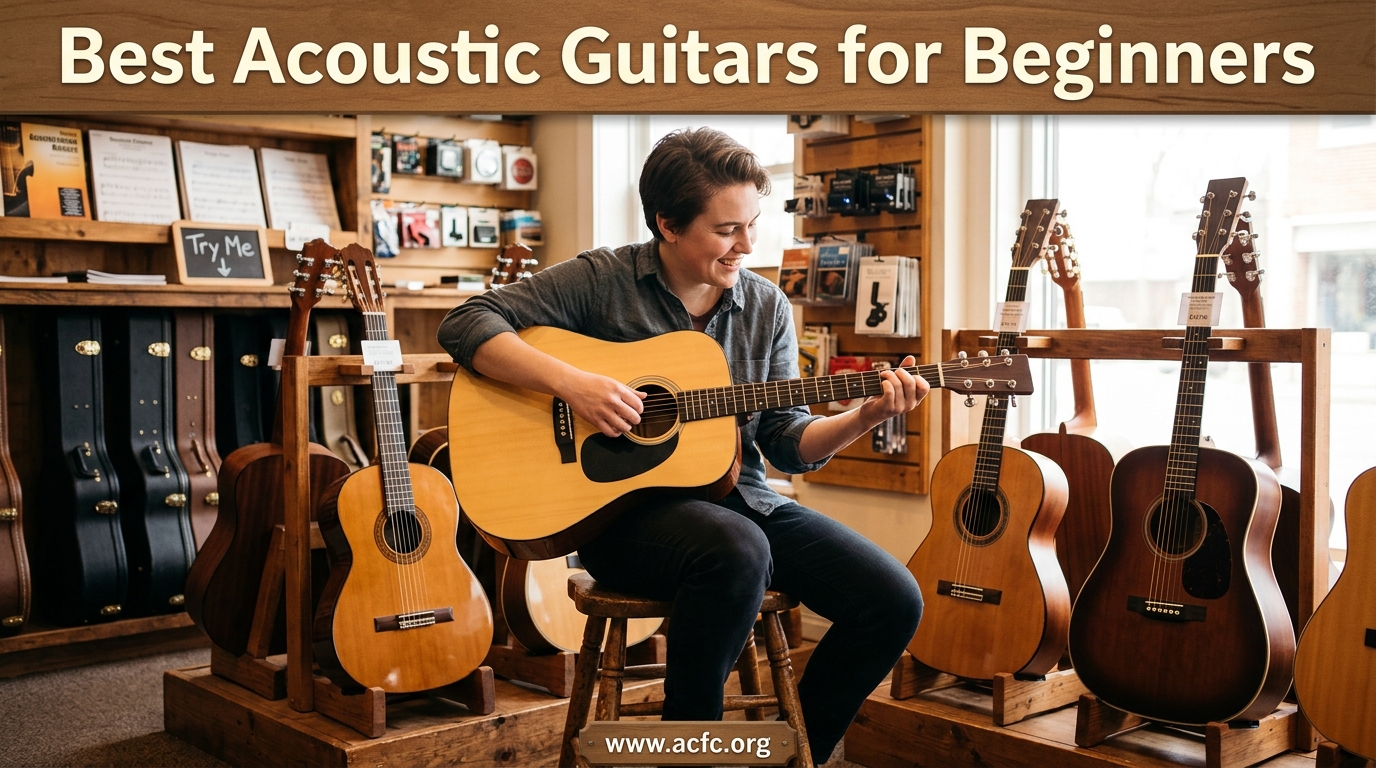 Best Acoustic Guitars for Beginners