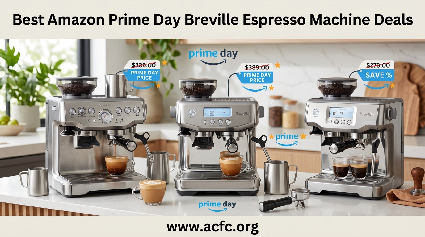 Best Amazon Prime Day Breville Espresso Machine Deals