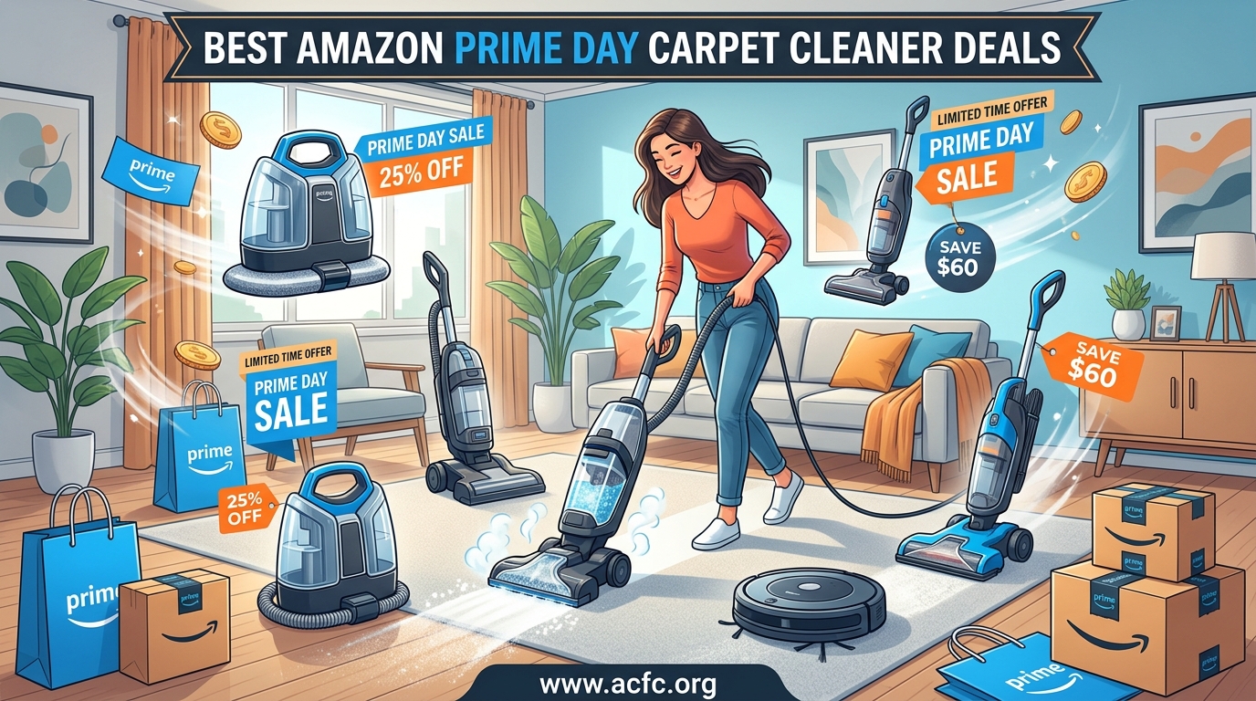 Best Amazon Prime Day Carpet Cleaner Deals