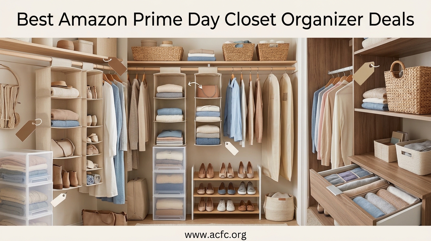 Best Amazon Prime Day Closet Organizer Deals