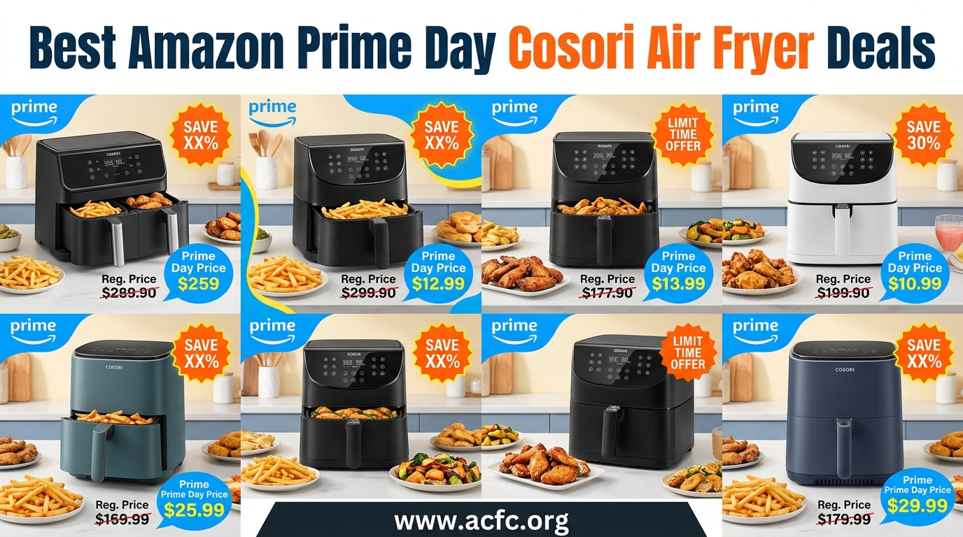 Best Amazon Prime Day Cosori Air Fryer Deals