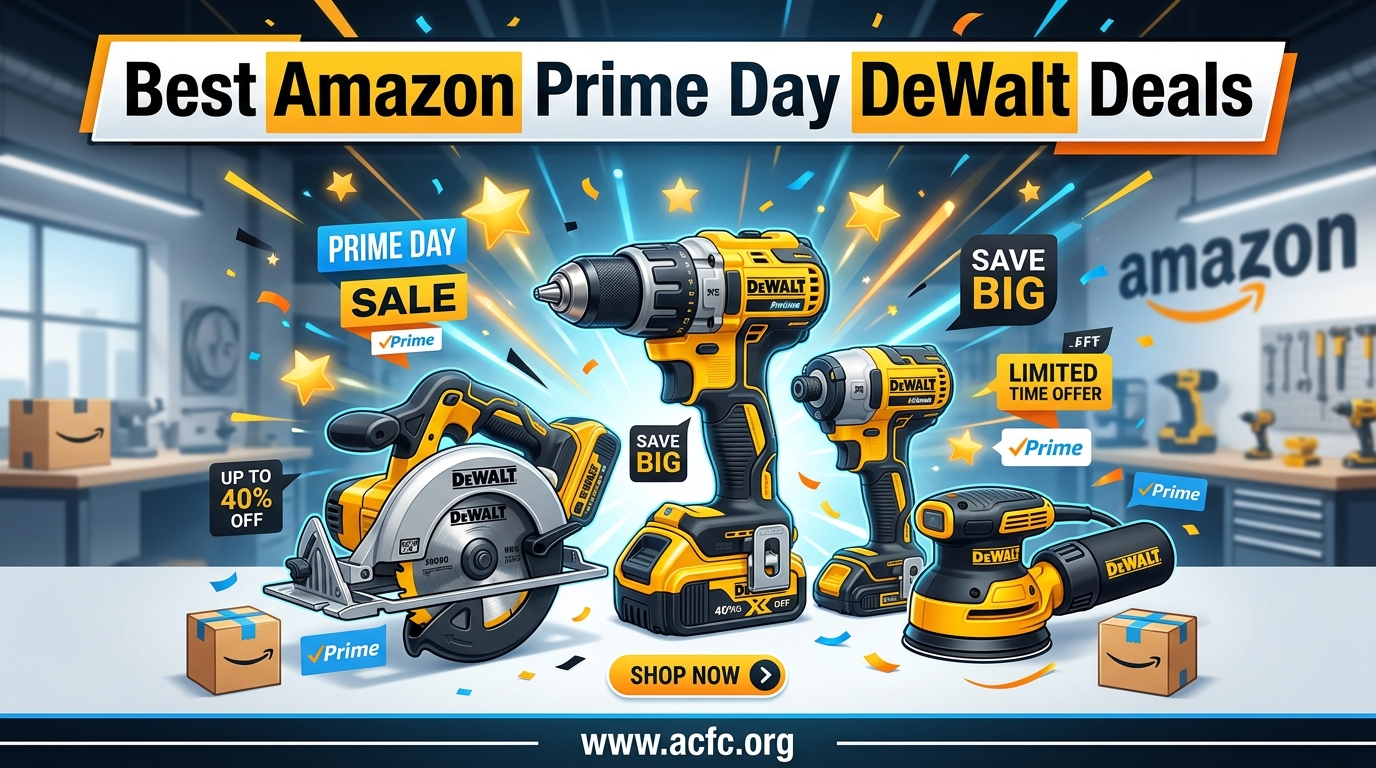 Best Amazon Prime Day DeWalt DealsBest Amazon Prime Day DeWalt Deals