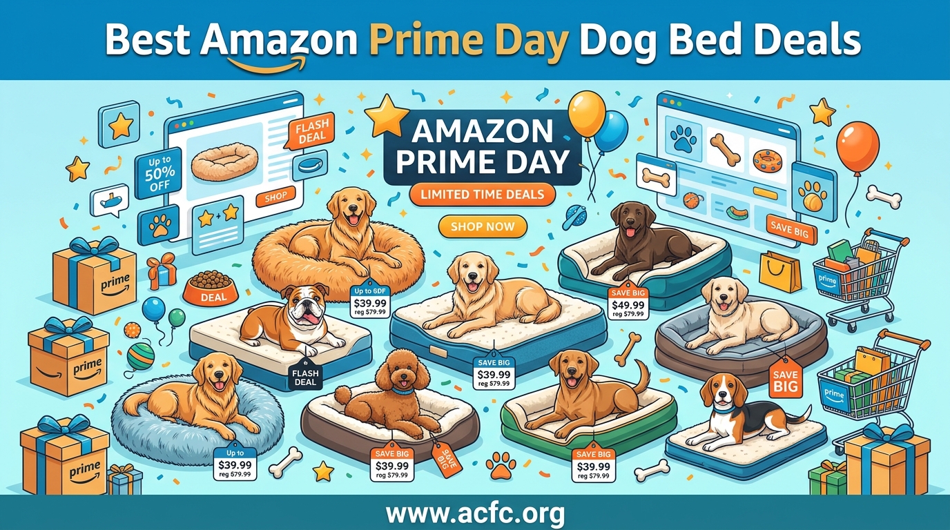 Best Amazon Prime Day Dog Bed Deals