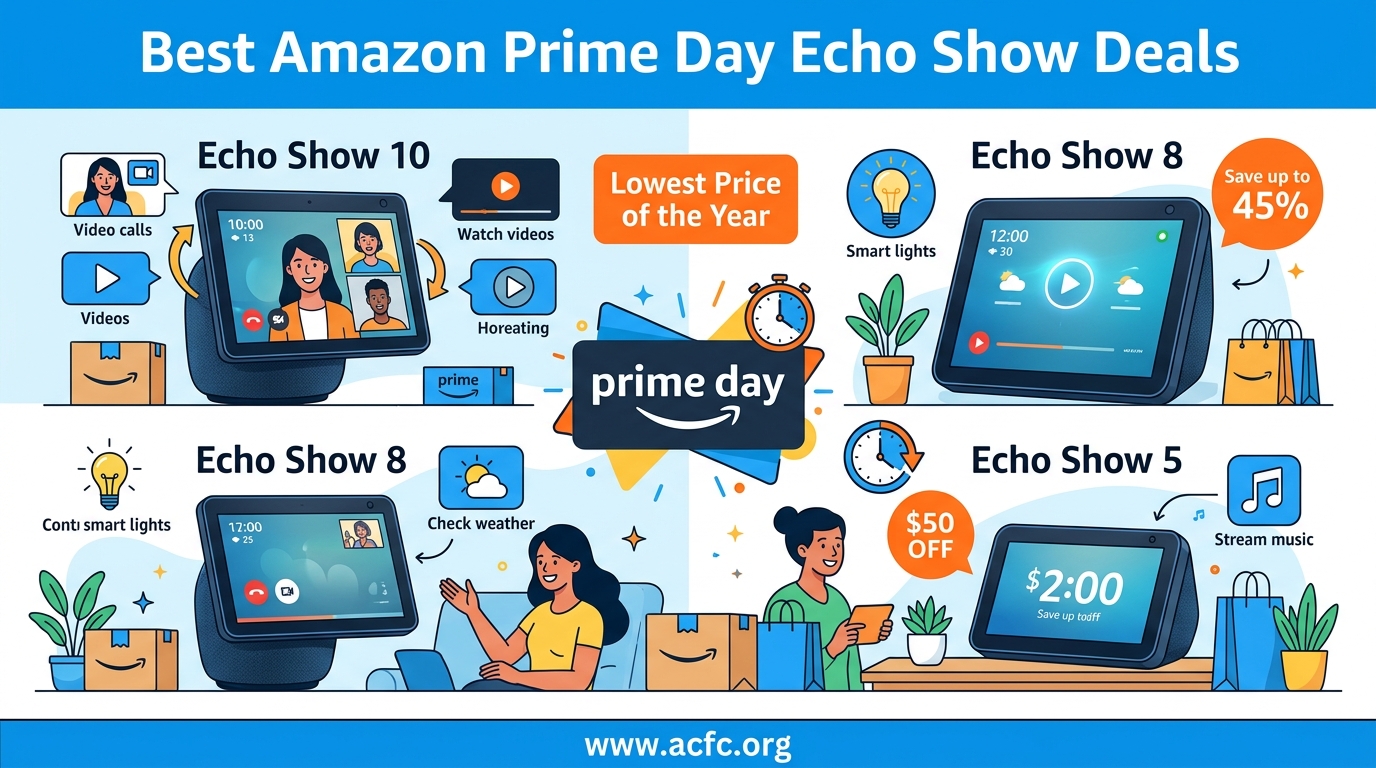 Best Amazon Prime Day Echo Show Deals