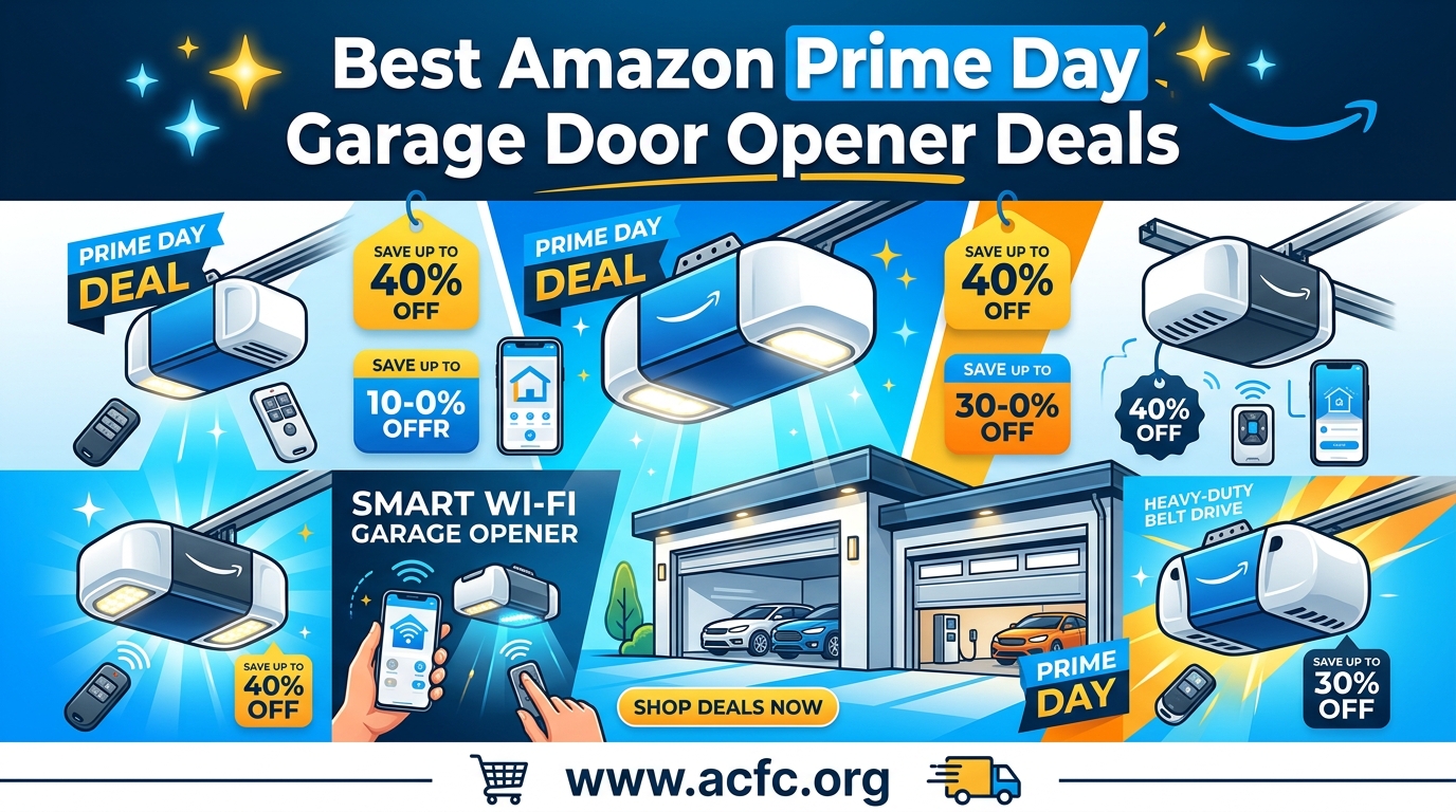 Best Amazon Prime Day Garage Door Opener Deals