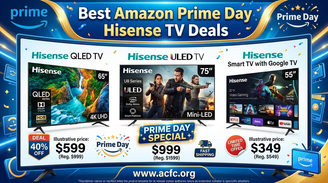 Best Amazon Prime Day Hisense TV Deals