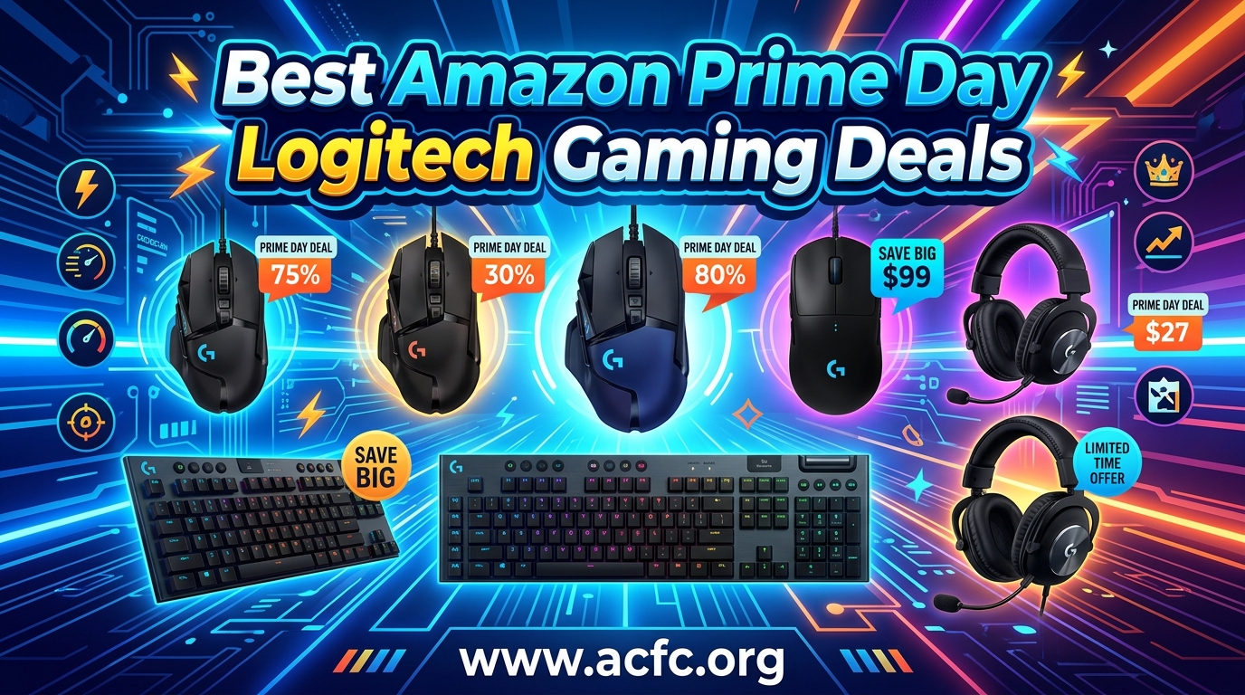 Best Amazon Prime Day Logitech Gaming Deals