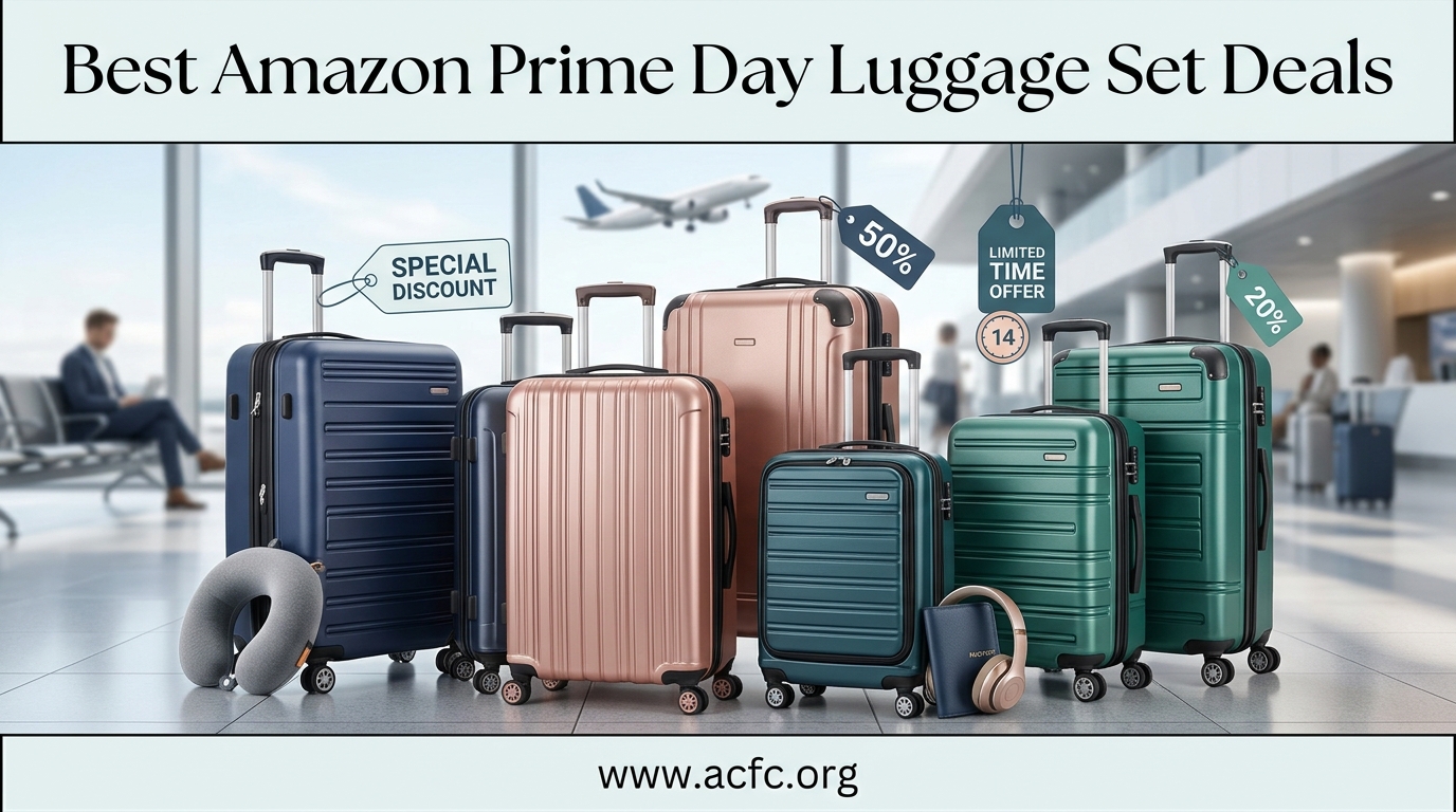 Best Amazon Prime Day Luggage Set Deals