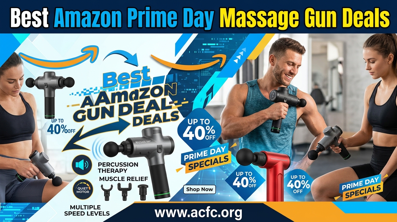 Best Amazon Prime Day Massage Gun Deals