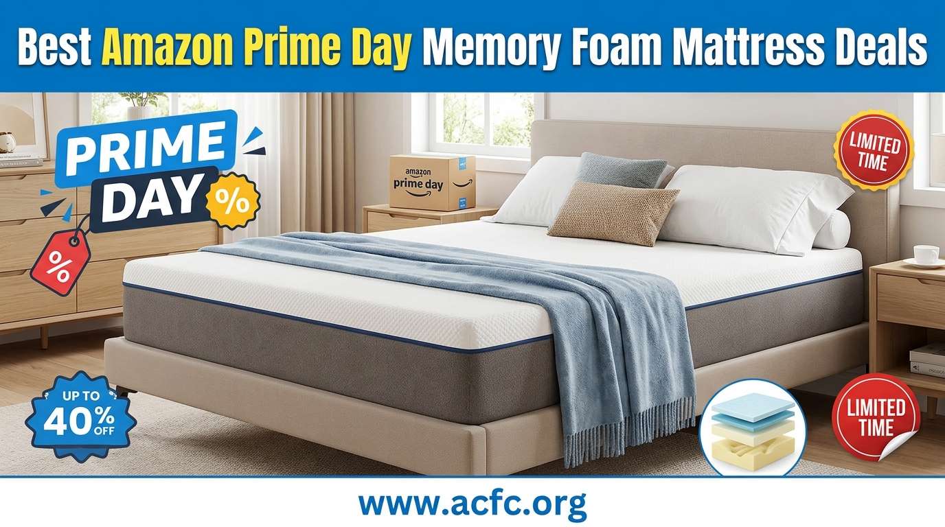 Best Amazon Prime Day Memory Foam Mattress Deals