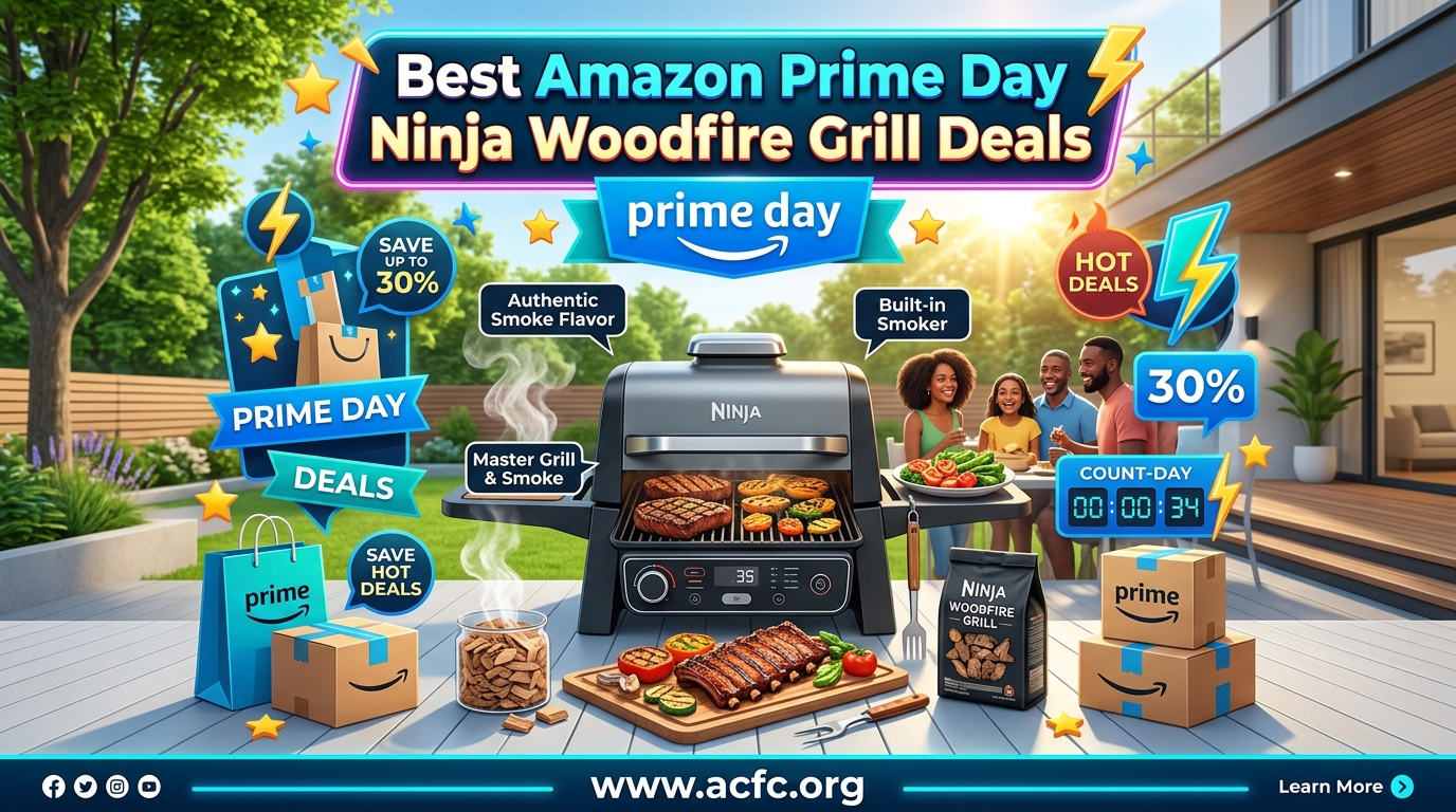 Best Amazon Prime Day Ninja Woodfire Grill Deals