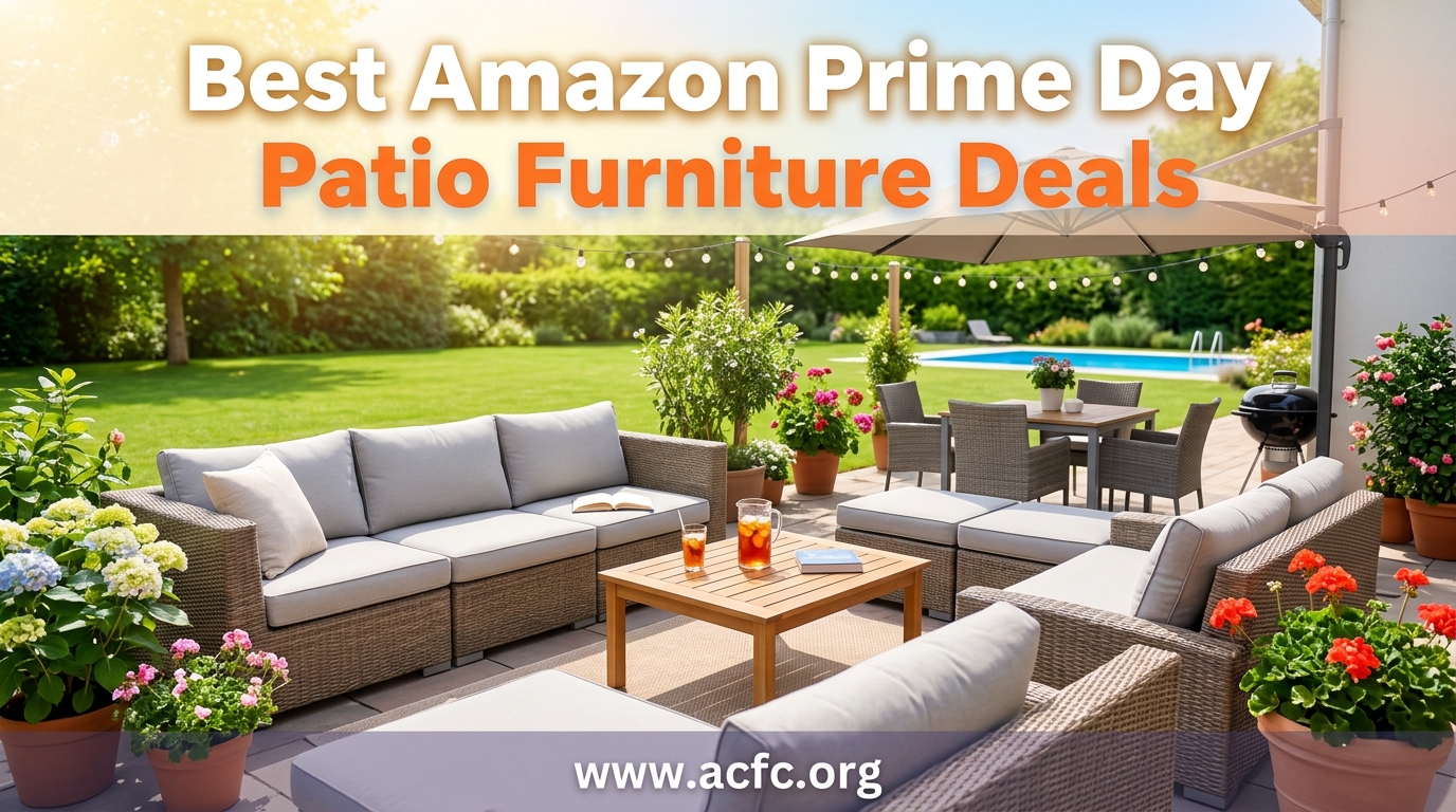 Best Amazon Prime Day Patio Furniture Deals