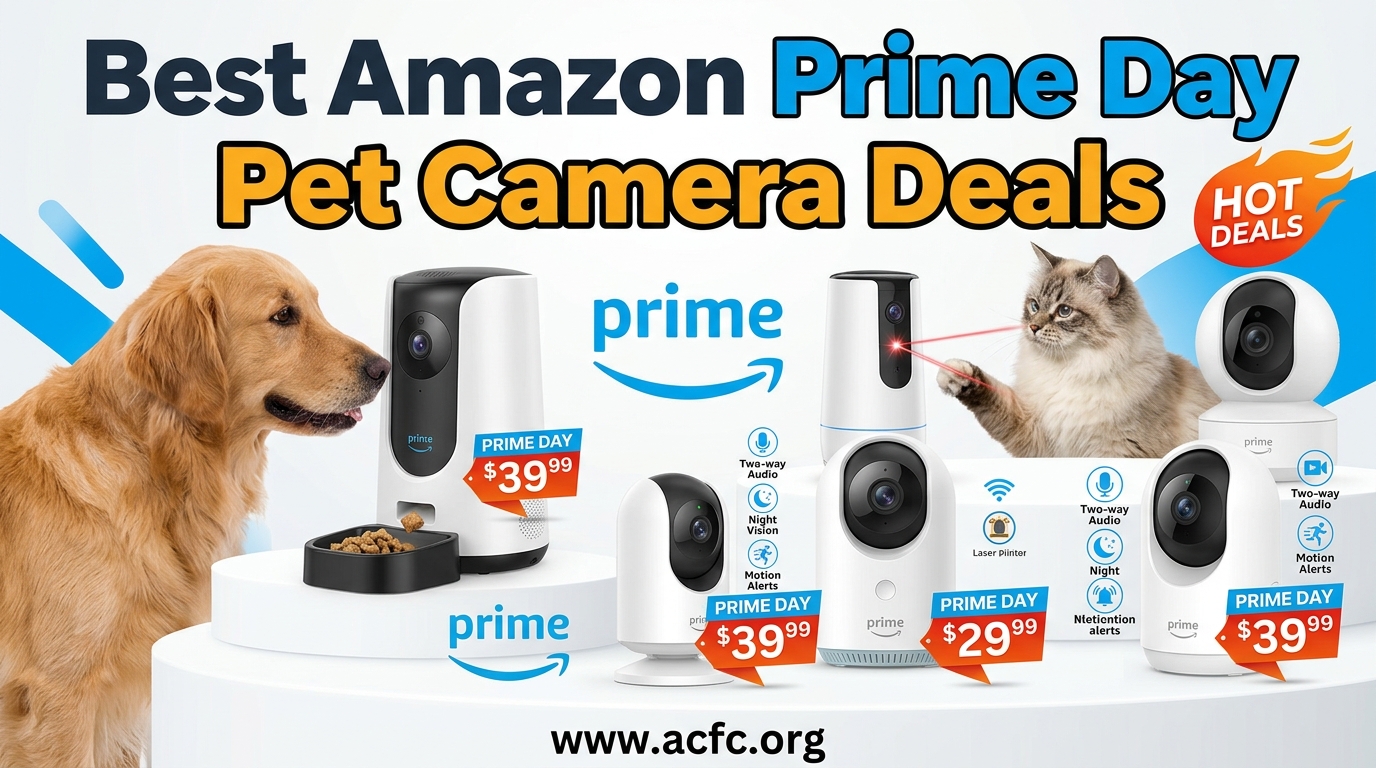 Best Amazon Prime Day Pet Camera Deals