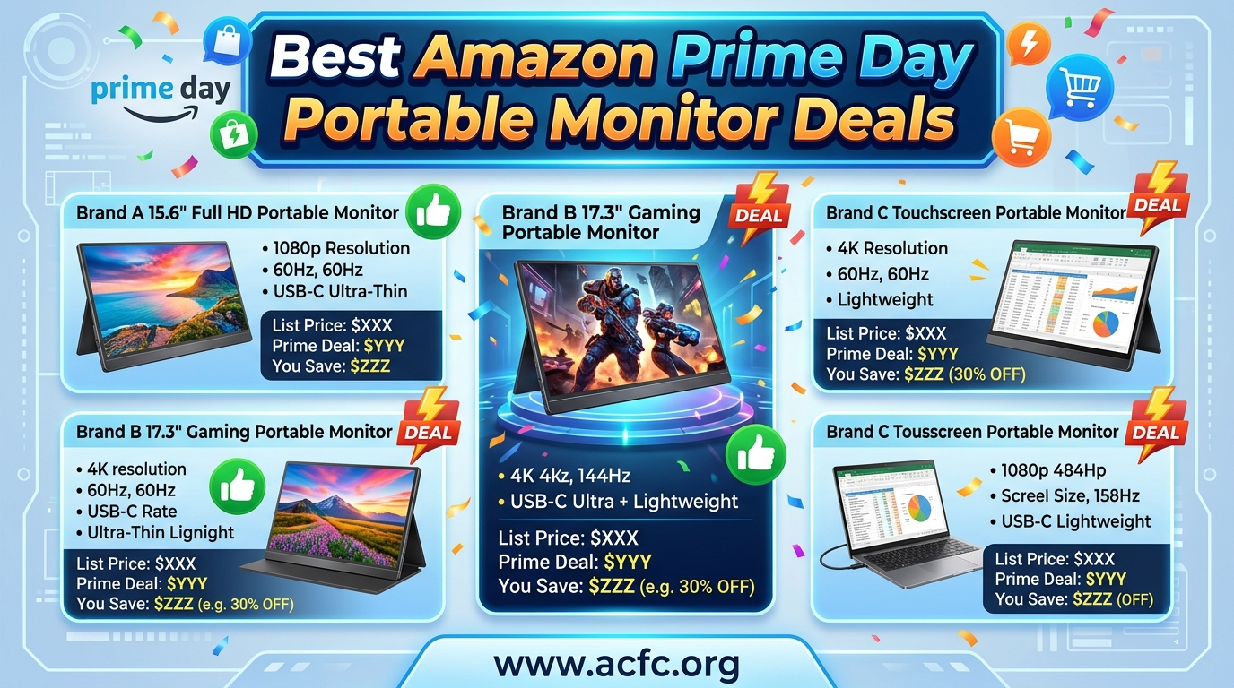 Best Amazon Prime Day Portable Monitor Deals