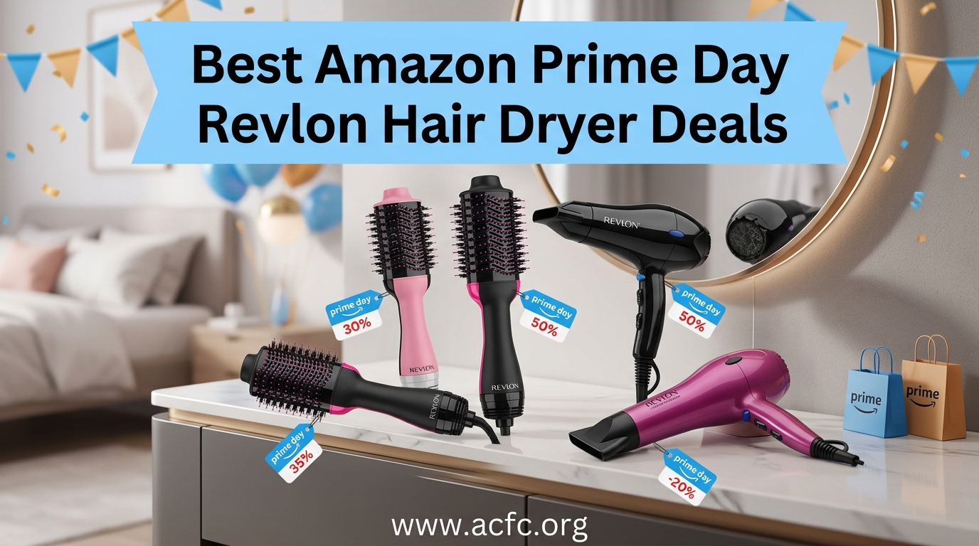 Best Amazon Prime Day Revlon Hair Dryer Deals