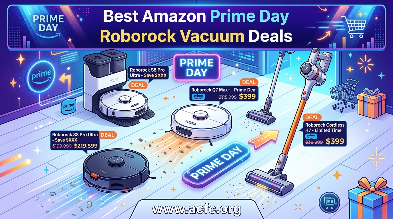 Best Amazon Prime Day Roborock Vacuum Deals