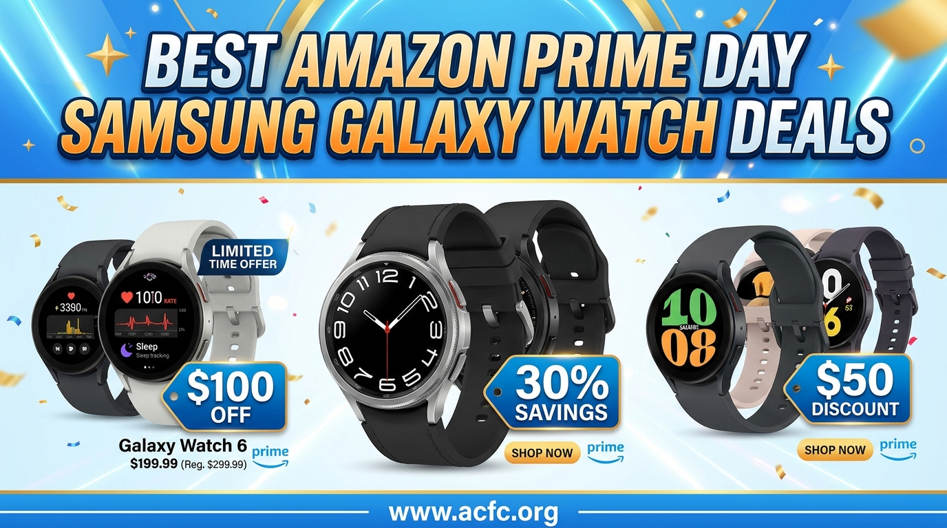 Best Amazon Prime Day Samsung Galaxy Watch Deals