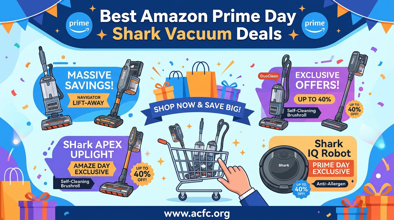 Best Amazon Prime Day Shark Vacuum Deals