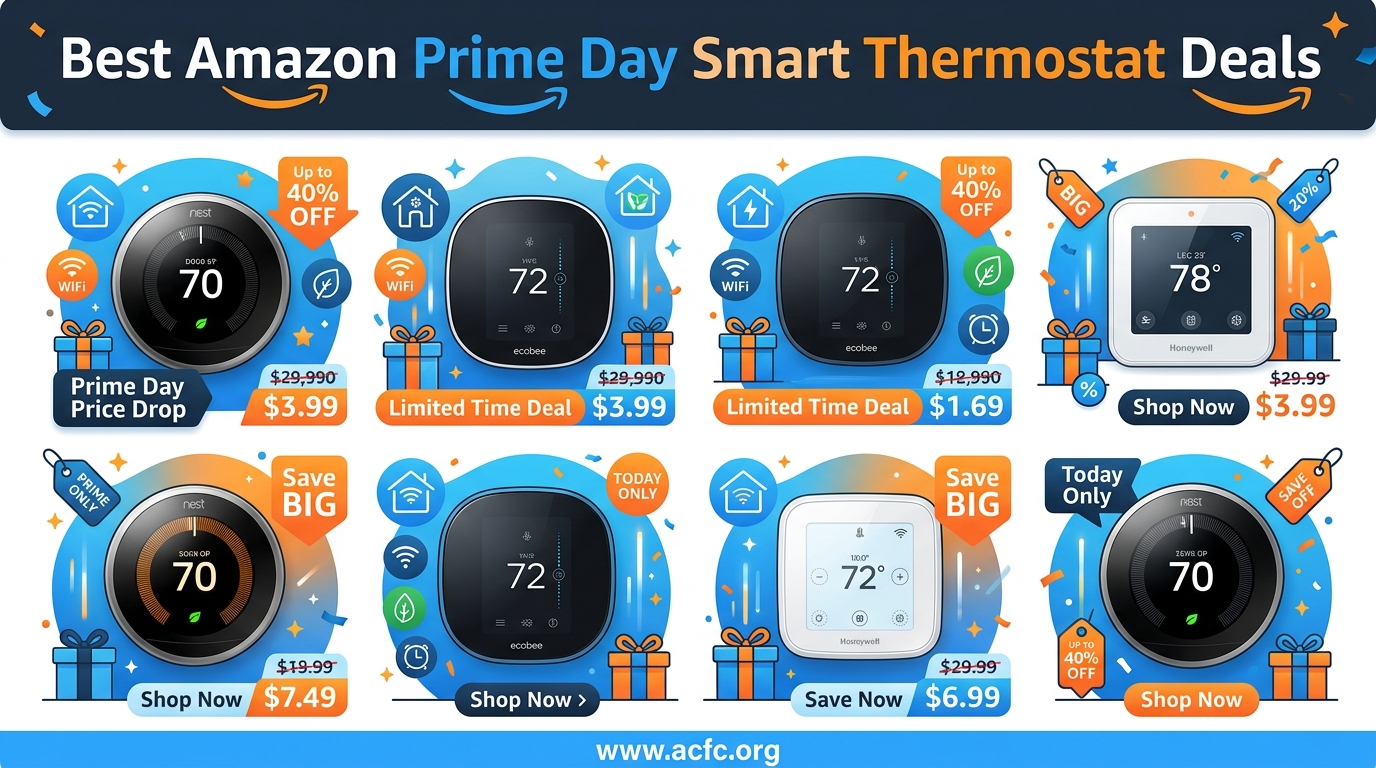 Best Amazon Prime Day Smart Thermostat Deals
