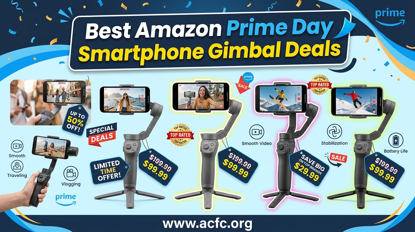Best Amazon Prime Day Smartphone Gimbal Deals