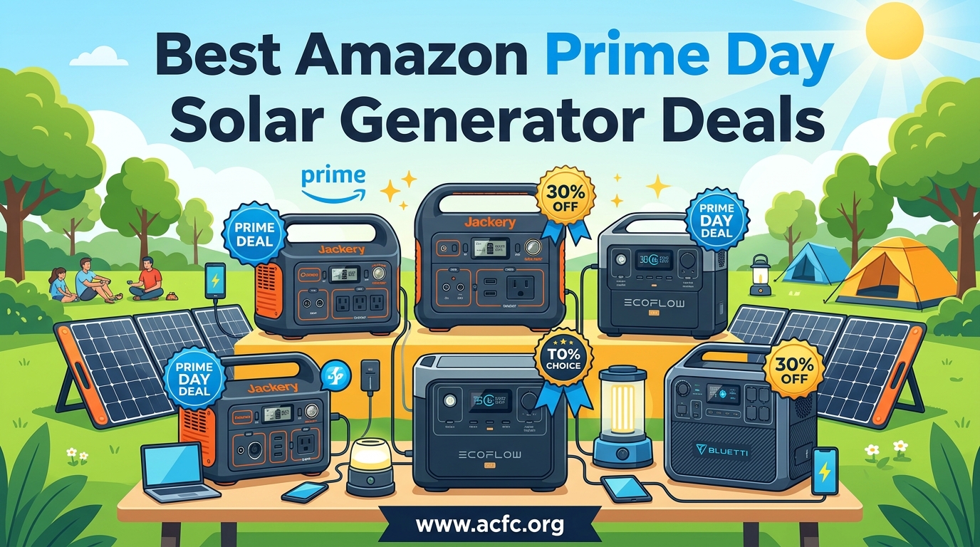 Best Amazon Prime Day Solar Generator Deals