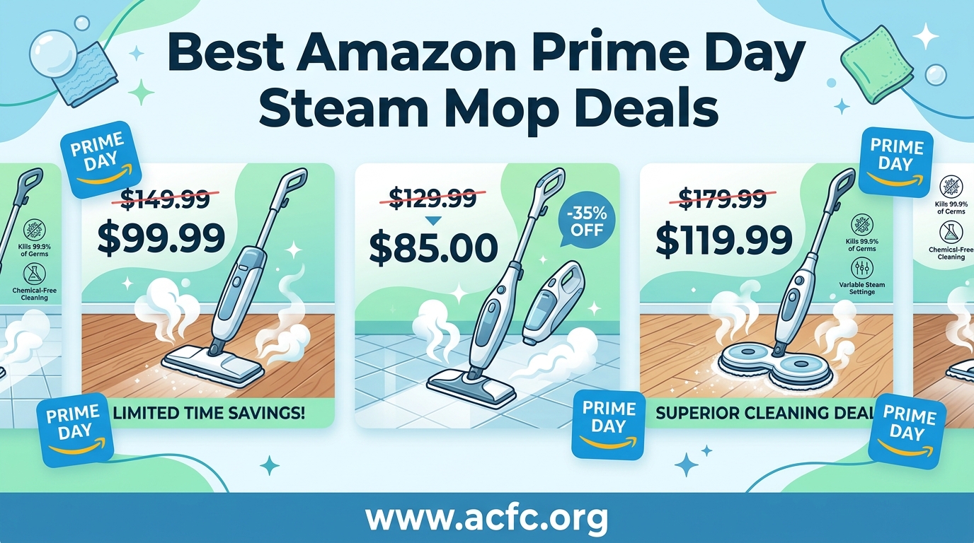 Best Amazon Prime Day Steam Mop Deals