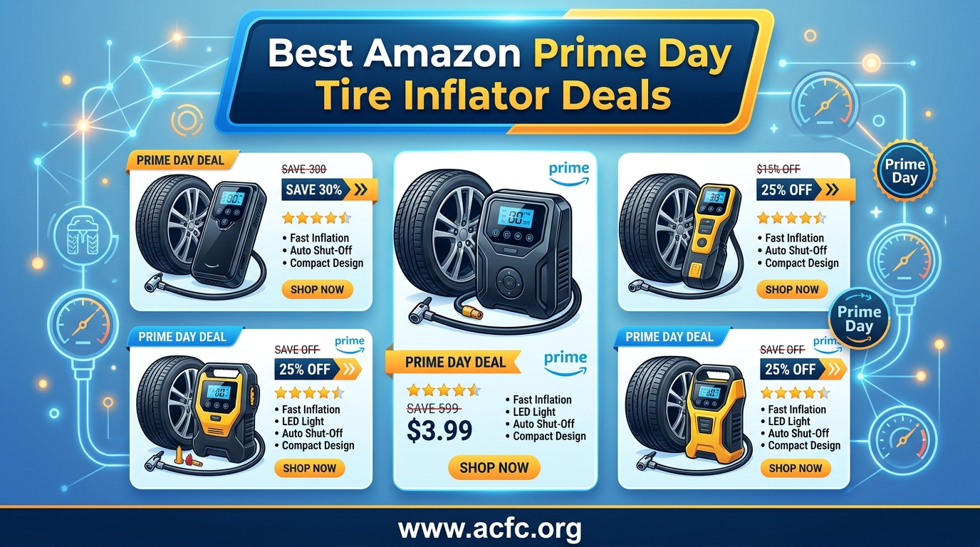Best Amazon Prime Day Tire Inflator Deals