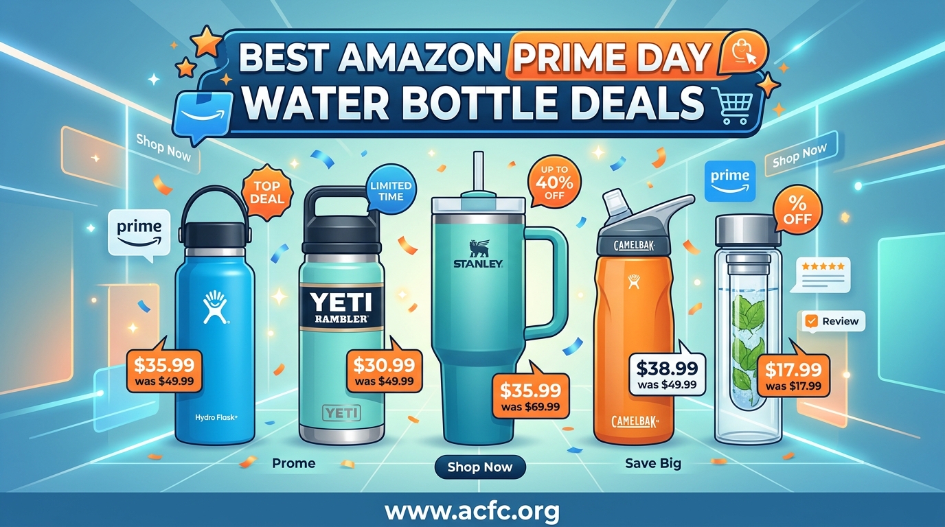 Best Amazon Prime Day Water Bottle Deals