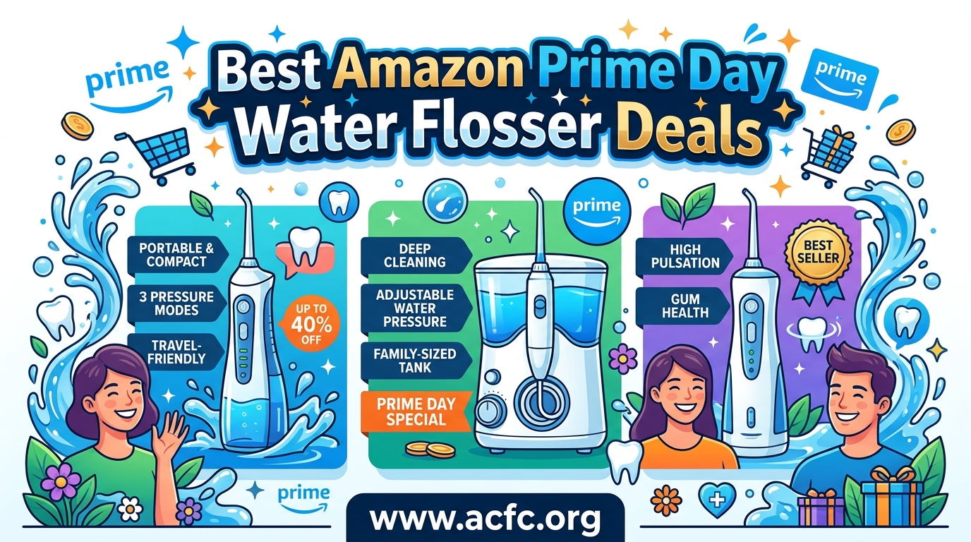 Best Amazon Prime Day Water Flosser Deals