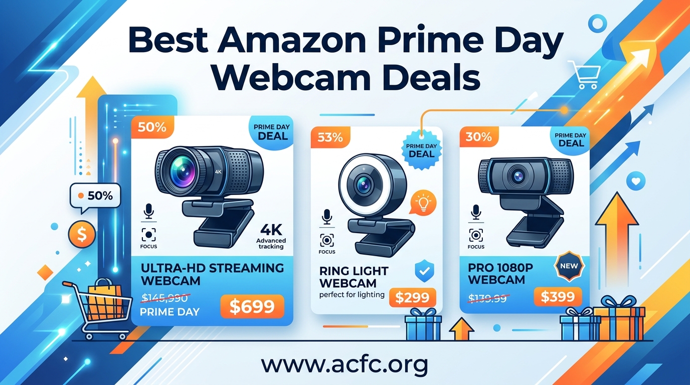 Best Amazon Prime Day Webcam Deals