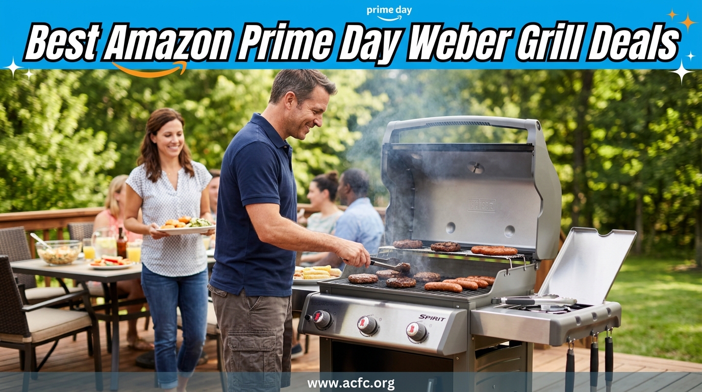Best Amazon Prime Day Weber Grill Deals