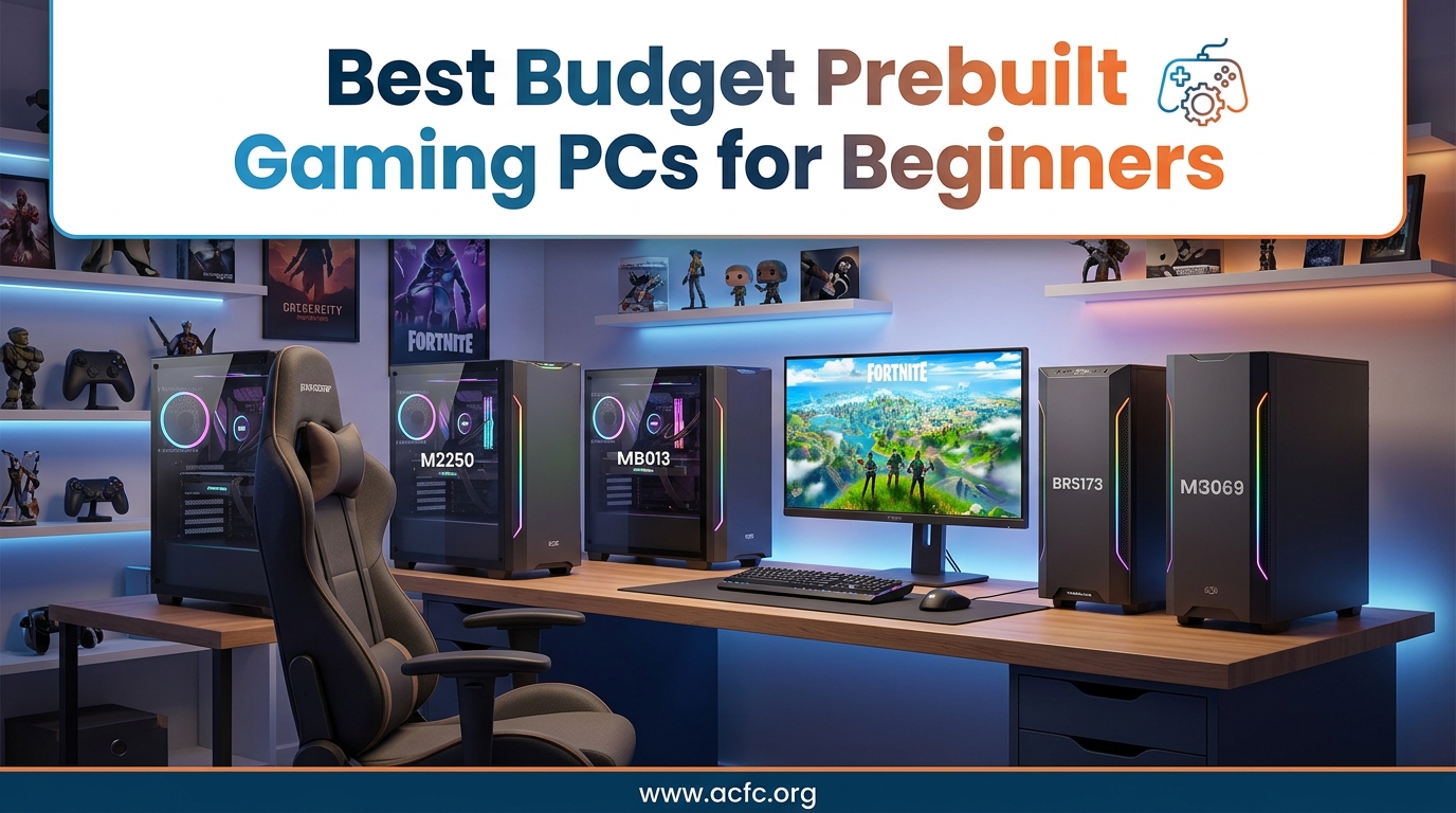 Best Budget Prebuilt Gaming PCs for Beginners