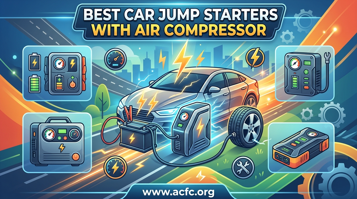 Best Car Jump Starters with Air Compressor